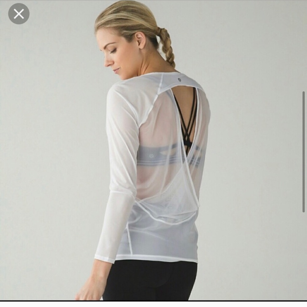 If you’re lucky long sleeve lululemon top